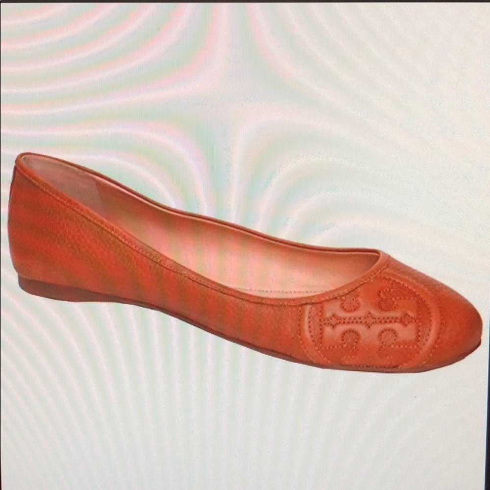 Tory Burch Ruby Tumbled flat